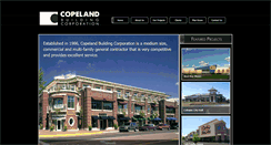 Desktop Screenshot of copelandbuilding.com